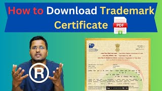 How to Download Trademark Certificate  Trademark Certificate Download कैसे करे [upl. by Edas717]