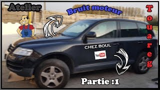 Bruit moteur Touareg ►compresseur de clim Partie 1 [upl. by Zenia296]