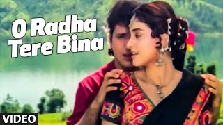 O Radha Tere Bina Full song  Radha Ka Sangam  Lata Mangeshkar Shabbir Kumar  Juhi ChawlaGovinda [upl. by Beutner832]