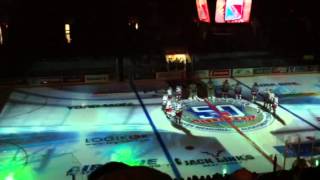 Kitchener Rangers 201213 50th season opening ceremony [upl. by Audwen421]