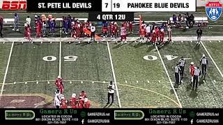 MFFCC CHAMPIONSHIP WEEKEND DIVISION 1 DAY 1 12U ST PETE LIL DEVILS VS PAHOKEE BLUE DEVILS [upl. by Bree187]