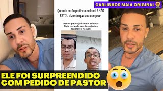 PASTOR FAZ PEDIDO A CARLINHOS MAIA  SERÁ QUE CARLINHOS MAIA VAI ATENDER 😲😲  CARLINHOS MAIA 🌻 [upl. by Brigitta]