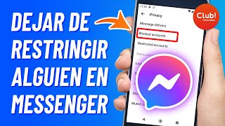 Como Dejar de Restringir a Alguien en Messenger  QUITAR LA RESTRICCIÓN [upl. by Karrah81]