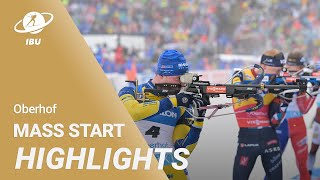 Oberhof 2023 Men Mass Start Highlights [upl. by Andie151]