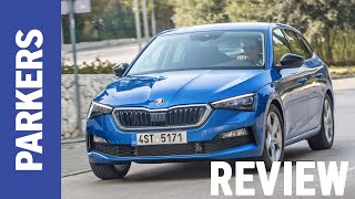 Skoda Scala 2019 First Drive  How close is it to the VW Golf [upl. by Sabu]