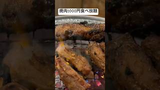 焼肉1000円食べ放題 心斎橋 難波 梅田 三宮 [upl. by Maddalena]