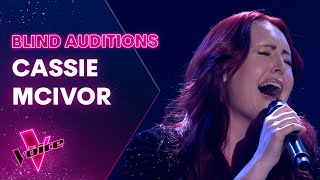 The Blind Auditions Cassie McIvor sings Its All Coming Back to Me Now by Celine Dion [upl. by Aicirt247]