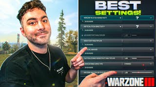 BEST WARZONE CONTROLLER CONSOLE SETTINGS AND GRAPHICS SETTINGS [upl. by Dahl153]