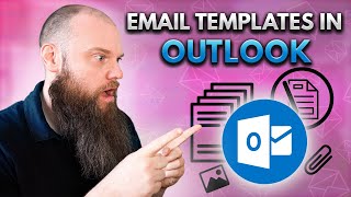 Save Time with Email Templates in Outlook Microsoft 365 [upl. by Ailehc]