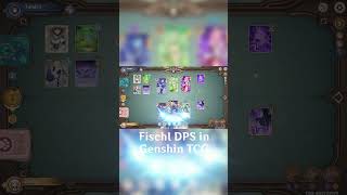 Fischl DPS in Genshin TCG be like genshinimpact geniusinvokationtcg shorts genshintcg short [upl. by Mot]