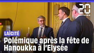 Laïcité  La célébration de Hanoukka eu sein de lElysée crée la polémique [upl. by Oreste]