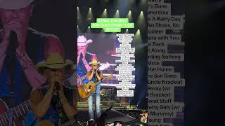 Kenny Chesney — Sun Goes Down Tour — Setlist [upl. by Rida22]