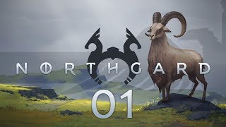 Northgard 01 GOAT CLAN  NORTHGARD Lets Play [upl. by Anauqed]