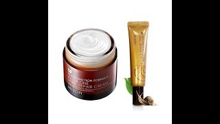 Mizon  Snail Repair Eye Cream Anti Wrinkle  Multi Function Formula REVIEW [upl. by Nodnalb]