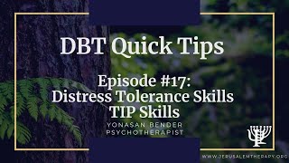 TIP Skills How To Press The Anxiety quotReset Buttonquot  DBT Quick Tips New Research [upl. by Pappano]