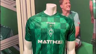 Das neue Heimtrikot des SV Werder Bremen ist da 🔥💚 [upl. by Hernardo688]