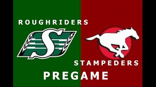 Saskatchewan Roughriders vs Calgary Stampeders  Must Win Game For Both Teams thesskroughriders [upl. by Reagen572]