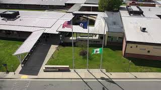 Brookland Middle School Flyby [upl. by Eimma]