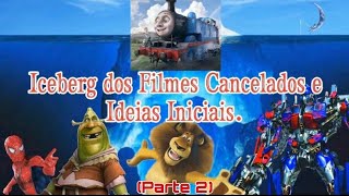 O Iceberg dos filmes Cancelados e Roteiros Iniciais Parte 2 [upl. by Asylla]