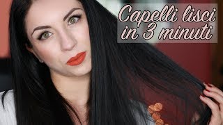 Come LISCIARE i capelli in 3 MINUTI Jade Hair  Irresistible Me [upl. by Lawson]