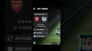 Highest Rated Squad in FC Mobile 25 🔥 fcmobile fc25 fcmobile25 [upl. by Kinemod]