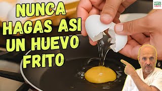 🍳 ¿COMO HACER UN HUEVO FRITO PERFECTO PARA EVITAR SALMONELLA🍳 [upl. by Electra]