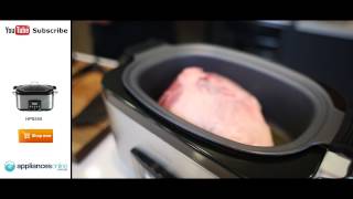 Cook delicious Greek roast lamb in the Sunbeam HP8555 Slow Cooker  Appliances Online [upl. by Helsie]