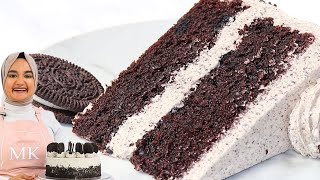 I came up with the softest CHOCOLATE OREO CAKE you will ever have Moist amp easy Oreo cake recipe [upl. by Katt]