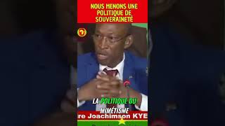 Le burkina mène une politique de souveraineté [upl. by Arleen804]