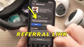 Oculus Meta Quest 2 How to Get Your Referral Link [upl. by Mishaan521]