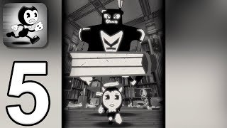 Bendy in Nightmare Run  Gameplay Walkthrough Part 5  Bendy in Dewey Decimated iOS Android [upl. by Ray955]