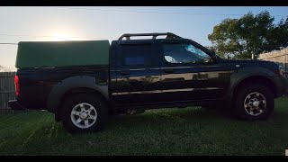 2001 Nissan Frontier Project DIY Canvas Topper [upl. by Eamon]