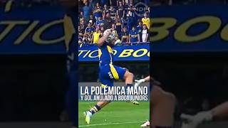 El gol anulado a Boca Juniors contra River Plate por la mano de Milton Gimenez 😱 [upl. by Wiatt]