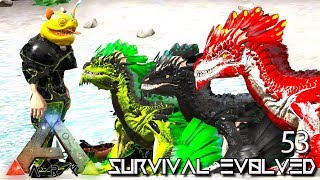 ARK SURVIVAL EVOLVED  ALPHA ROCK DRAKE BABIES amp ELECTRIC GRIFFIN E53   PRIMAL FEAR PYRIA [upl. by Naihs]