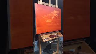 This is how a painting starts with a vision… and Transparent Earth Red [upl. by Akessej]