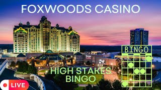 Live High Stakes Bingo 1000 Games Foxwoods Resort and Casino [upl. by Annadiana699]