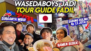 WASEDABOYS PERTAMA KALI JADI TOUR GUIDE FT FADIL JAIDI 😂 SERU BANGET  BACK TO JAPAN [upl. by Alleuol600]