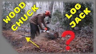 LOG JACK REVIEW  Woodchuck Timberjack  Modern Homestead [upl. by Gwenore]