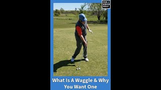 What Is A Waggle In Golf And How It Gives You A More Consistent Swing waggle simplegolftips [upl. by Araj]