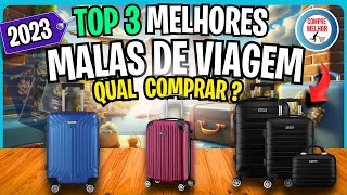 Top 3 Melhores Malas de Viagem Custo Benefício 2023  Qual Melhor Mala de Viajem [upl. by Tekcirc738]