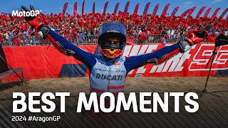 Best MotoGP™ Moments 🥇  2024 AragonGP 🏁 [upl. by Pietje235]