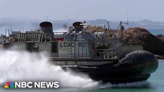 US Japan conduct joint military exercises amid high tensions with China [upl. by Jacquenetta282]