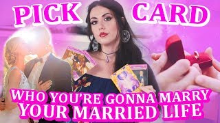 PICK A CARD WHO youre gonna MARRY YOUR MARRIED LIFE [upl. by Kabob]