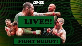 BKB 36 Lafferty vs McHugh  Live Stream Full Fight Companion [upl. by Onairda832]