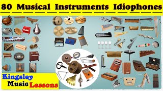 Idiophones 80 Musical Instruments with Pictures amp Video  Ethnographic Classification  Kingsley Mu [upl. by Samaria312]