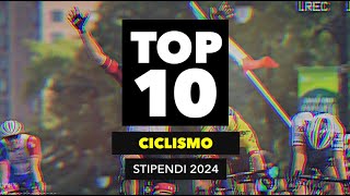 Da Tadej Pogacar a Filippo Ganna la classifica dei ciclisti più pagati [upl. by Anniroc]