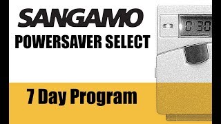 Sangamo Powersaver Select PSS  7 Day Programming Example [upl. by Doroteya]