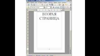 Вставка номера страницы в Openofficeorg LibreOffice Writerwmv [upl. by Tavy888]