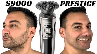 Beard Shaving  Philips S9000 Prestige Shaver Review  Top Electric Shavers 2022 [upl. by Nylatsyrc]