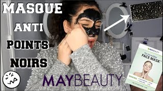 MASQUE ANTI POINTS NOIRS MAYBEAUTY [upl. by Sucramd]